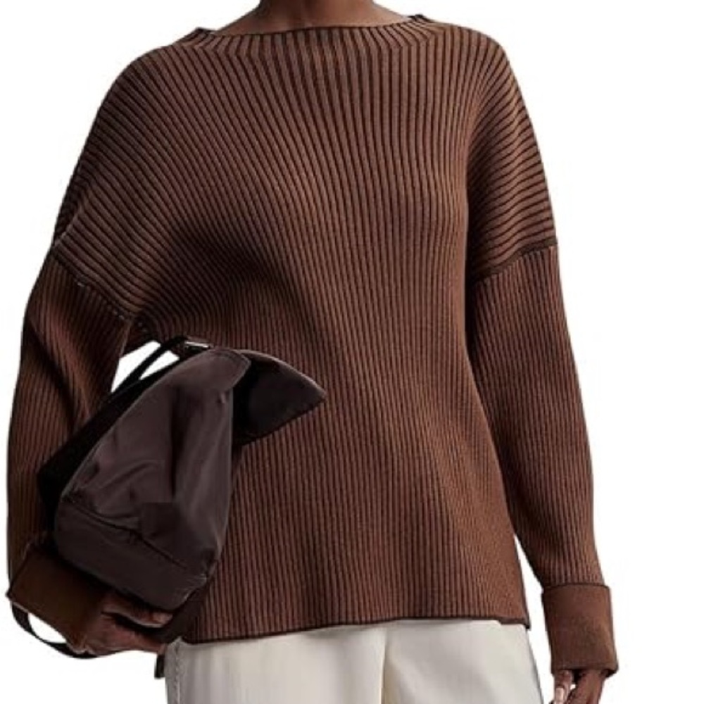 Varley Emile Rib Knit Sweater